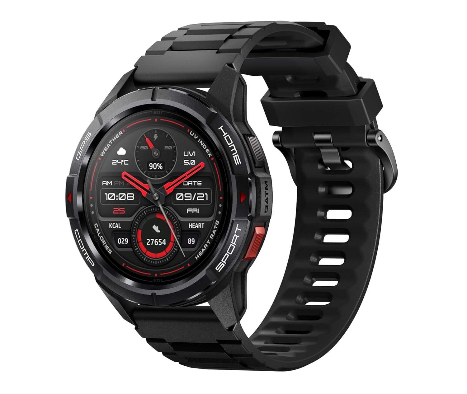 Relógio Smartwatch Mibro GS Active: Tela Ultra HD 1.3" AMOLED, GPS e Resistência à Água