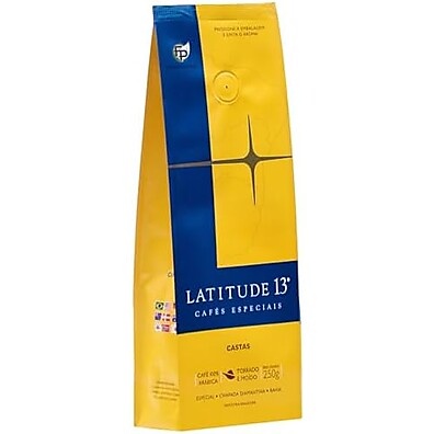 Café Latitude 13: Torrado e Moído 250g - Sabor Único