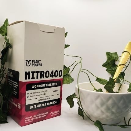 Nitrato Nitro400 Beterraba e Laranja 9g Plant Power 14 Sachês