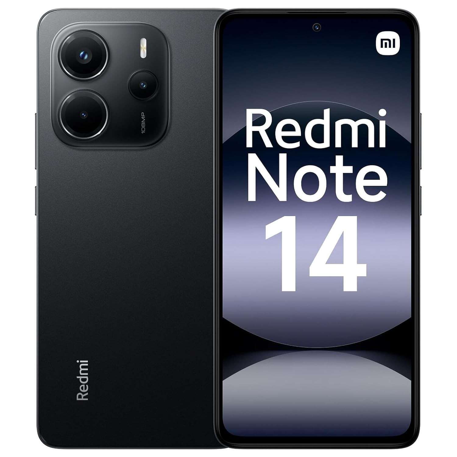 Xiaomi Redmi Note 14 Midnight Black: Potência e Estilo em Suas Mãos