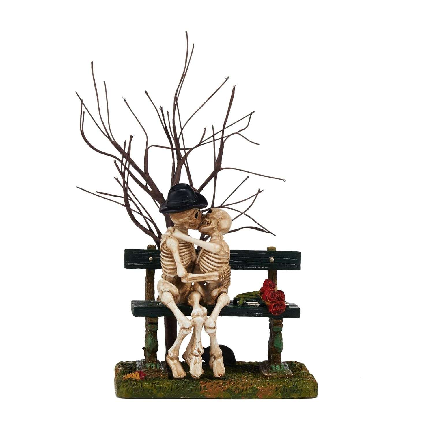 Department 56 Kiss of Death - Acessório de Halloween para Coleções Village, 14 cm, Multicolorido
