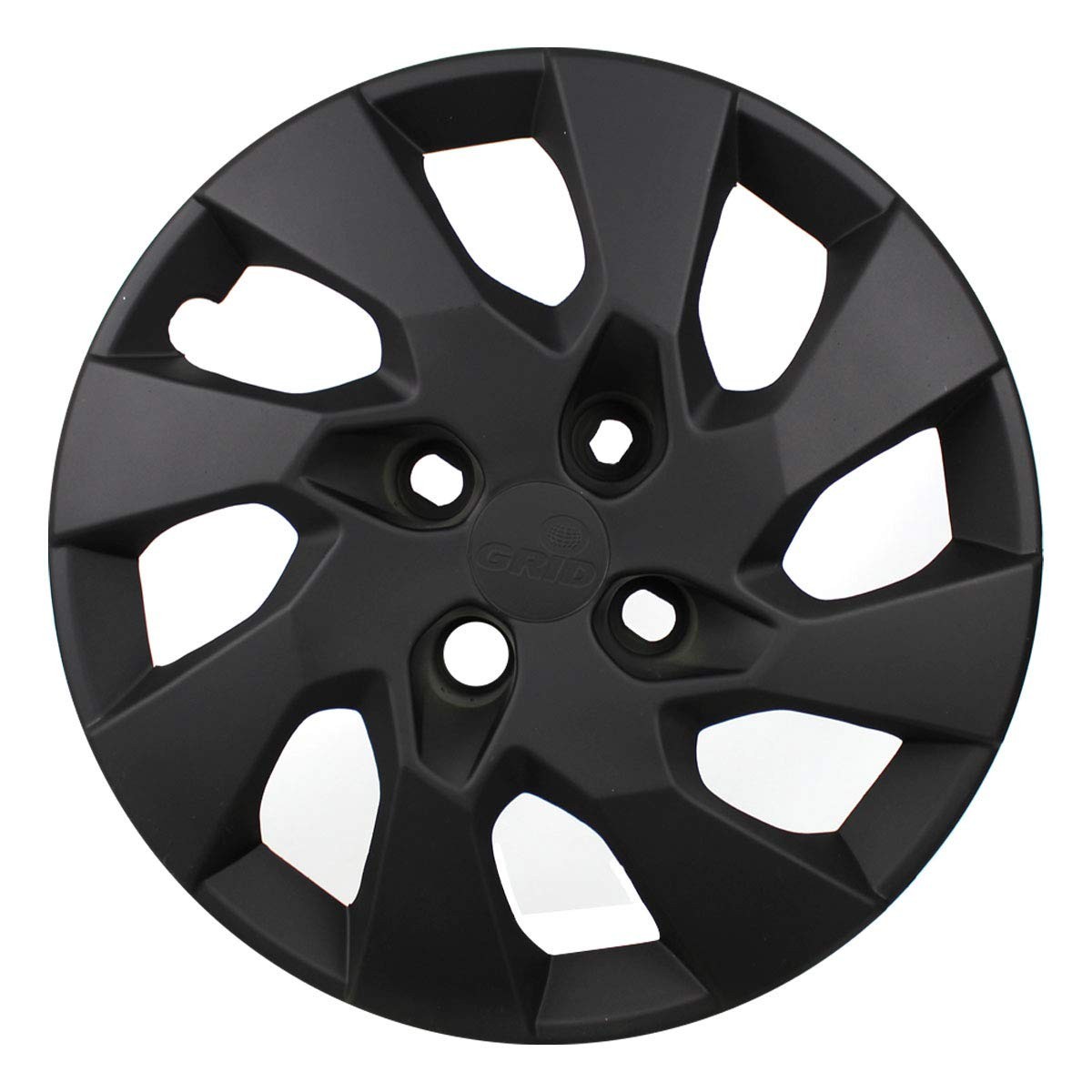 Calota Aro 14 Grid Preto Fosco para Onix/Prisma 14/16 - Cubo Baixo