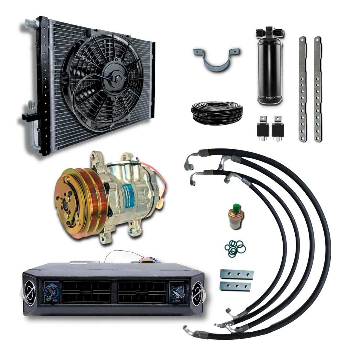 Ar Condicionado Universal Uno 147 e Outros - Kit 20.000 BTU Completo