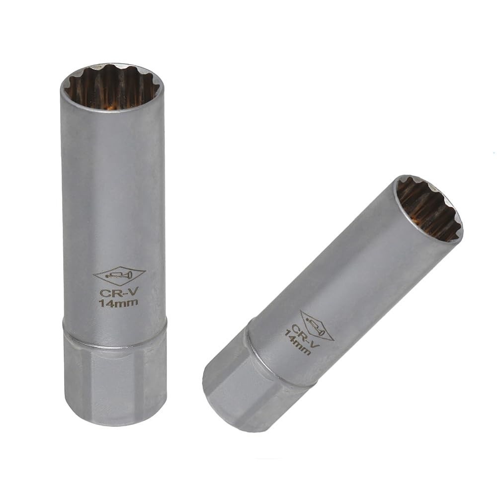 Soquete Magnético Estriado 14mm 3/8" - Precisão e Segurança para suas Tarefas