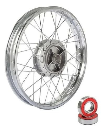 Roda Traseira Completa Titan Fan 150 (2004-2017) - Raio 4mm com Rolamentos
