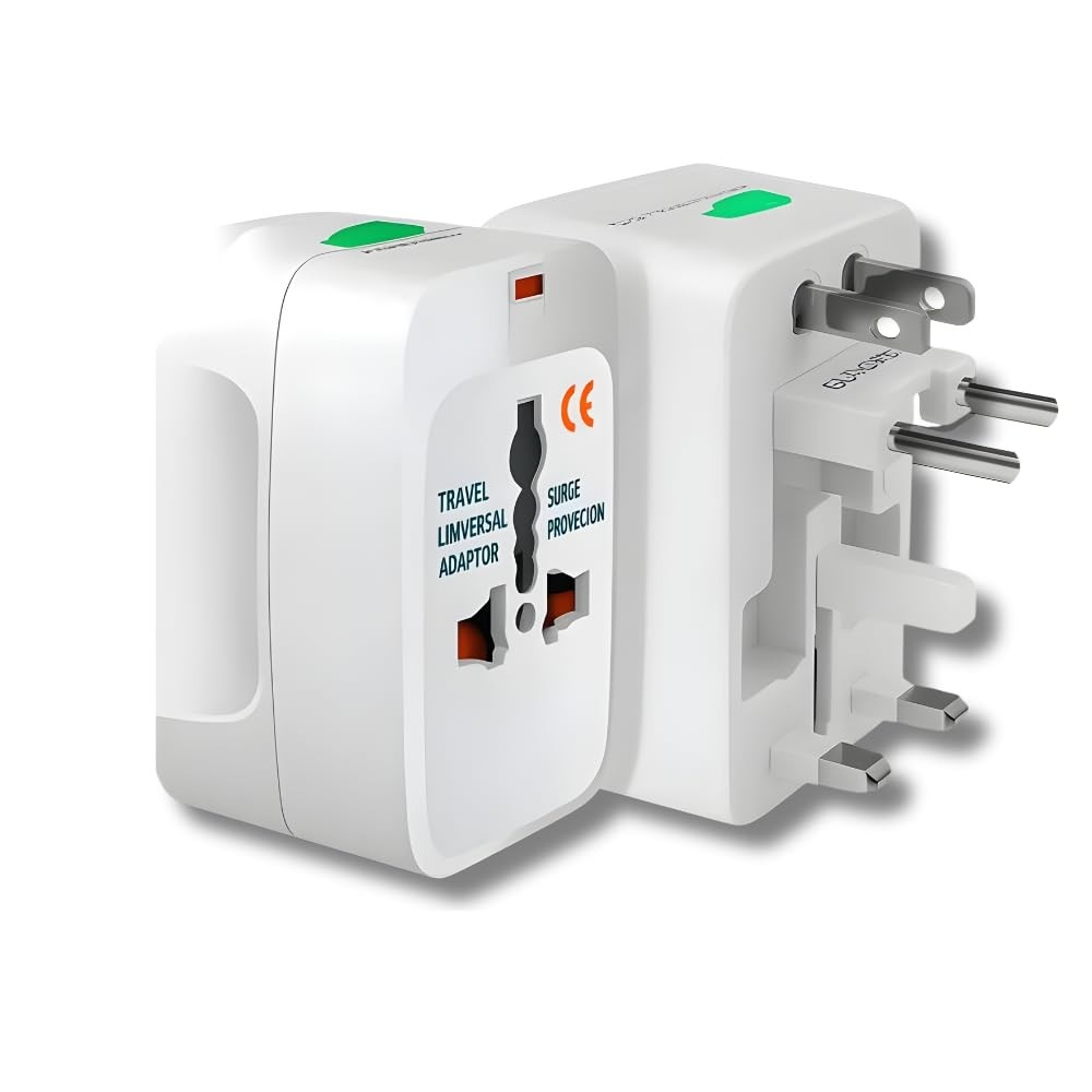Adaptador Tomada Universal Bivolt 150+ Países: Seu Eletrônico em Qualquer Lugar!