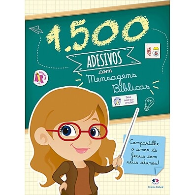 1500 Adesivos Bíblicos: Incentive a Fé!