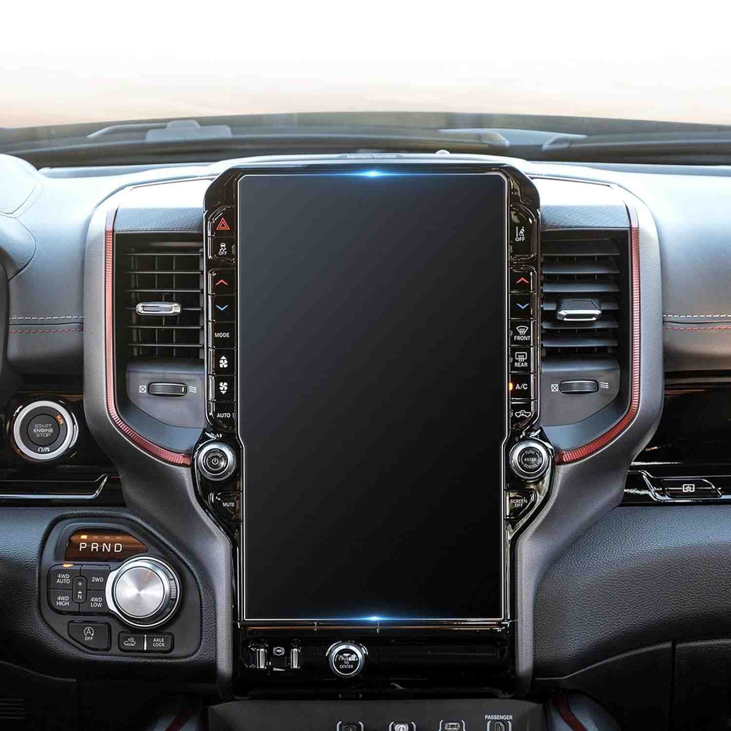 Protetor de Tela CDEFG Fosco Antirreflexo para Dodge RAM 1500 2025 - Vidro Temperado 14.4" Touchscreen