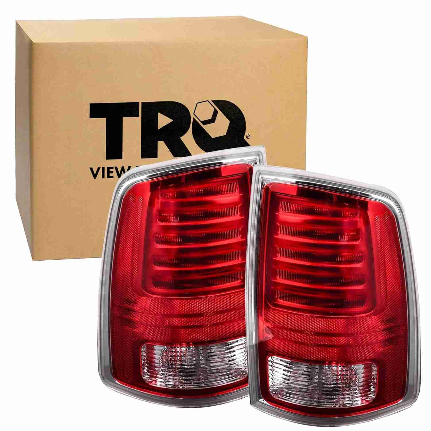 Conjunto de Lanternas Traseiras TRQ para Ram 1500/2500/3500 (2013-2018) - Segurança e Estilo