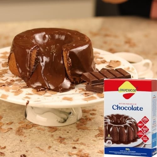 Bolo De Chocolate Zero Adicao De Acucares 150g