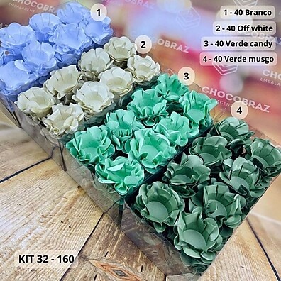 160 Forminhas de Doces: Paleta Elegante!