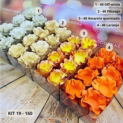 160 Forminhas Doces Finos: Elegância em Cores!