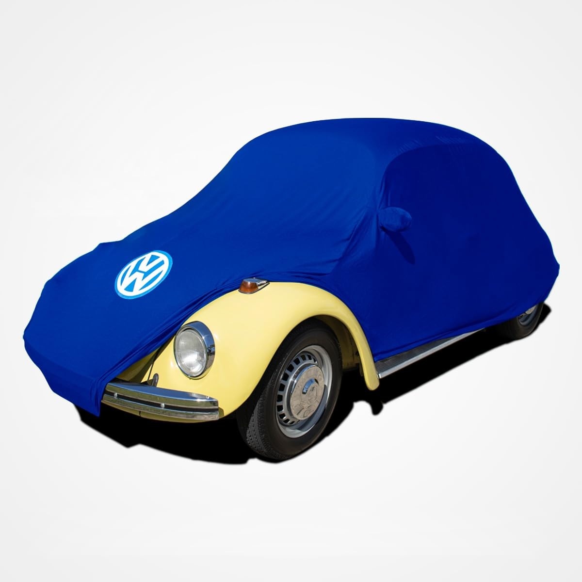 Capa Protetora Azul Helanca Lycra para VW Fusca Itamar (1200 a 1600) - Proteção Premium