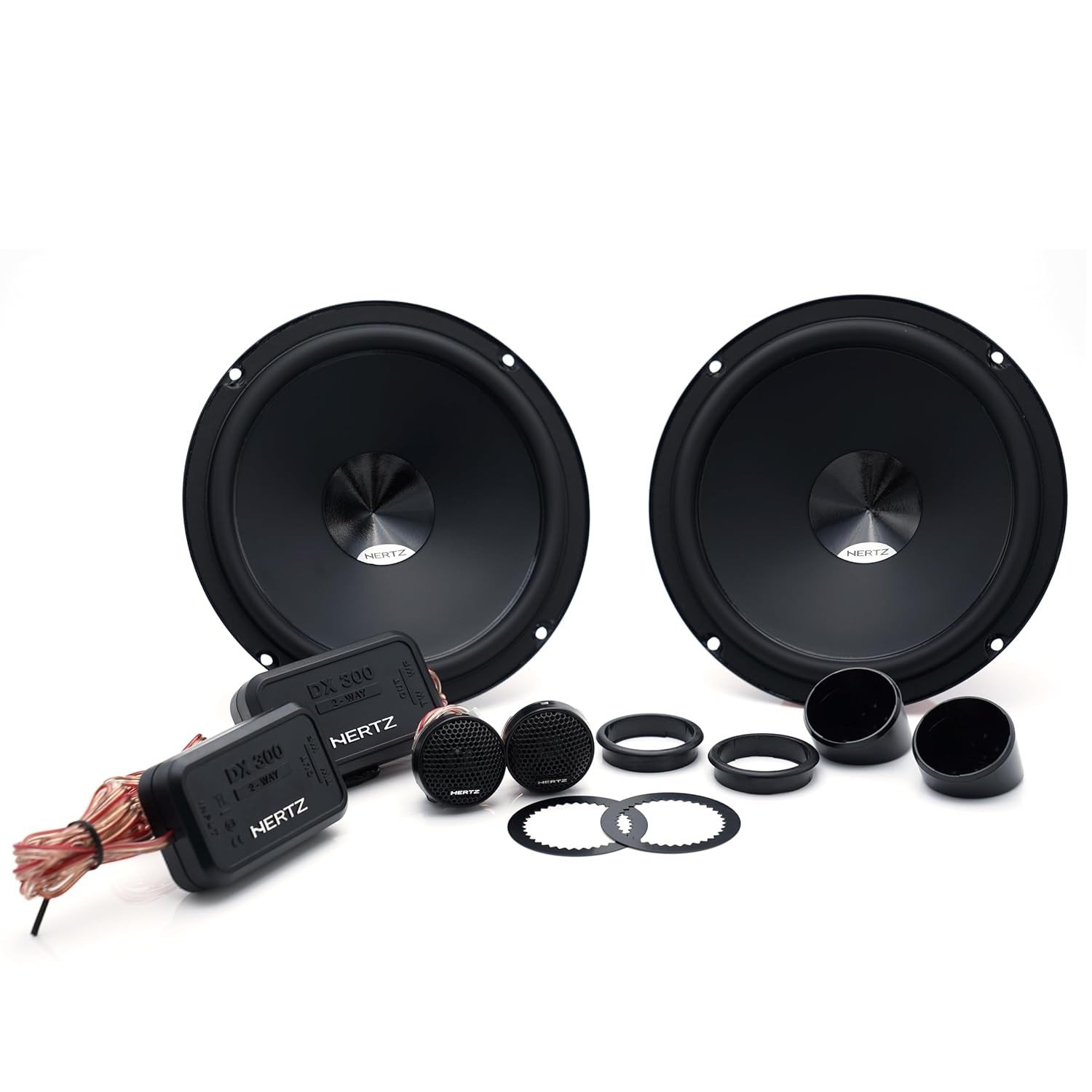 Kit 2 Vias Hertz DSK165.3: Som Imersivo de 160W RMS para seu Carro