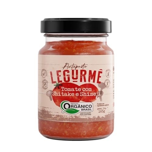 Legurmê Antepasto Org Tomate Shimeji E Shitake 165G