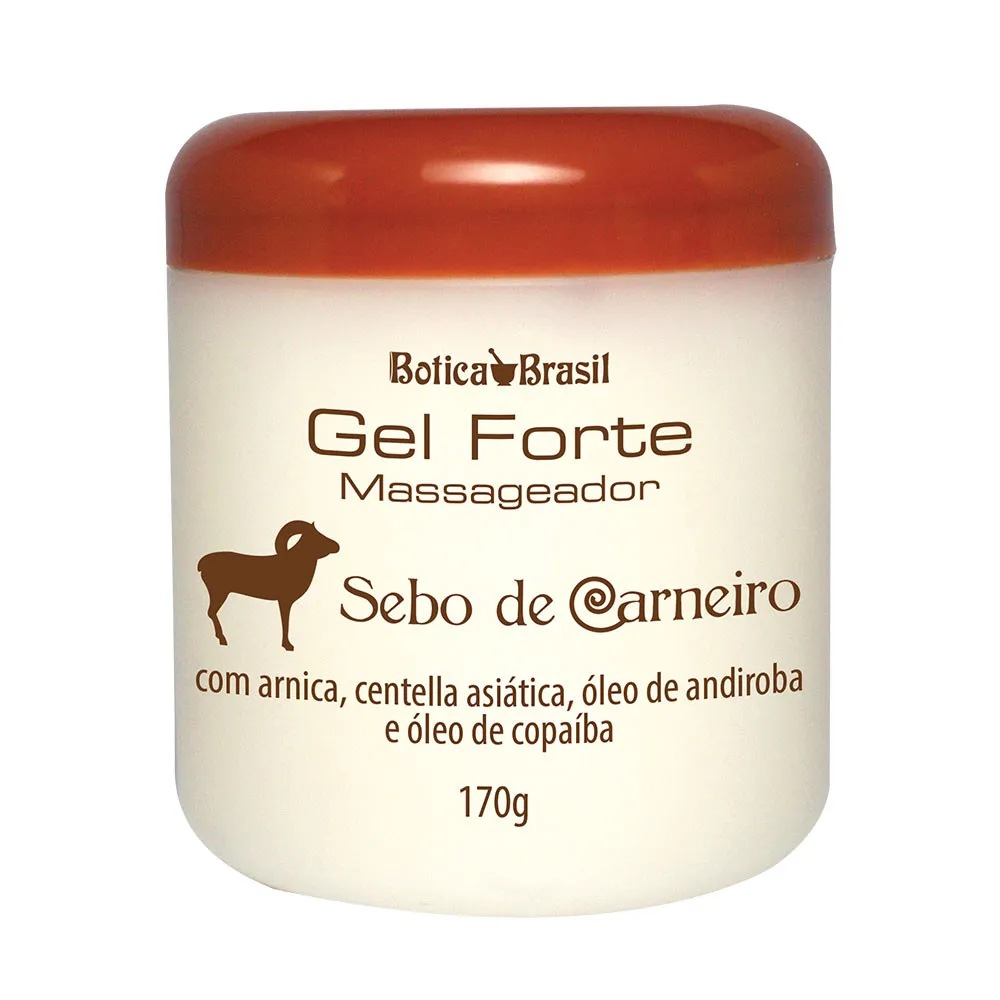Alívio Muscular Rápido: Gel Sebo de Carneiro Lucys 170g