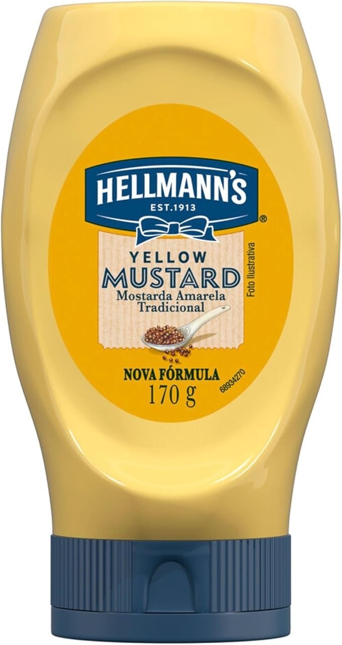 Hellmann´s Mostarda Yellow Mustard 170G