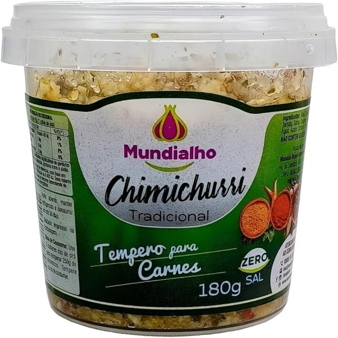 Tempero Chimichurri Tradicional Mundialho 180g