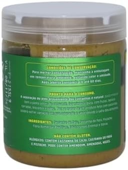 Pasta Castanha C/Pistache 180g - Love Nuts