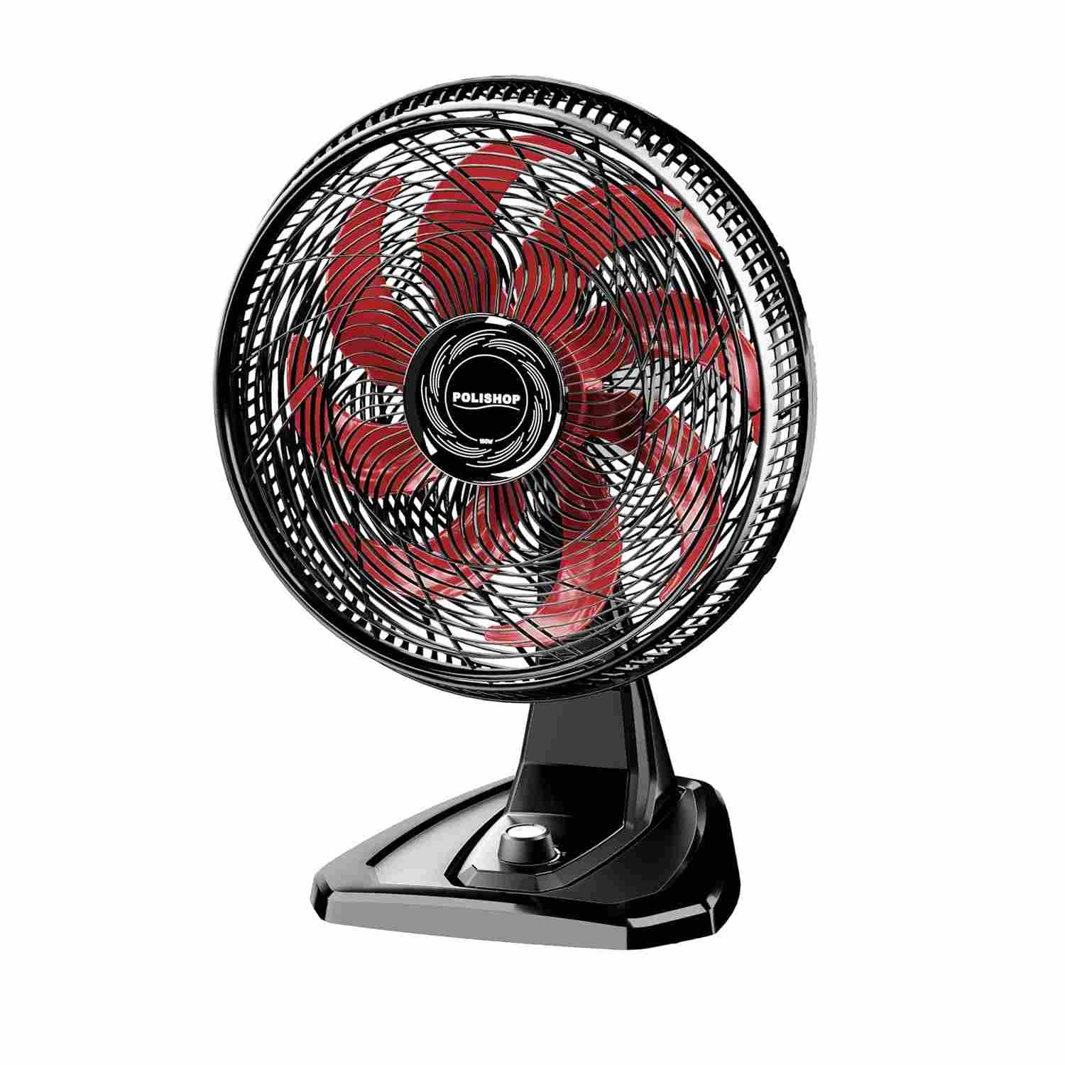 Ventilador 2 em 1 POLISHOP 180W com 8 Pás | Mesa ou Parede | 3 Velocidades
