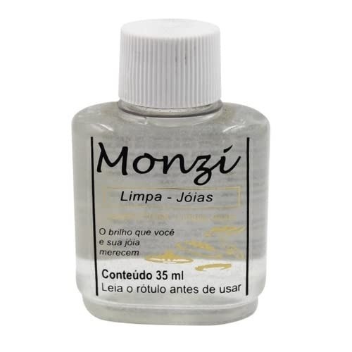 Monzi Limpa Ouro 35ml - Restaure o Brilho de Joias 18k com Segurança e Eficácia