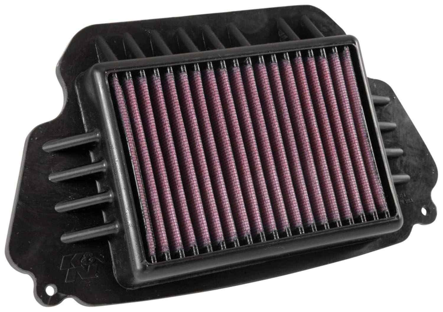 Filtro de Ar Esportivo K&N HA-6414: Potência e Economia para Honda CB650F/CBR650F (14-19)