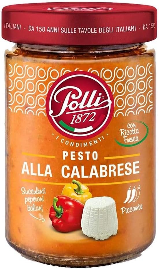 Molho Pesto Alla Calabrese Polli 190g