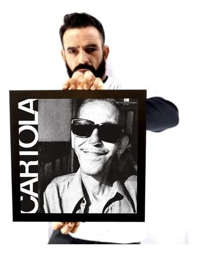 Quadro Decorativo Cartola Arte Capa LP 1974 - Obra de Arte Musical para Sua Casa