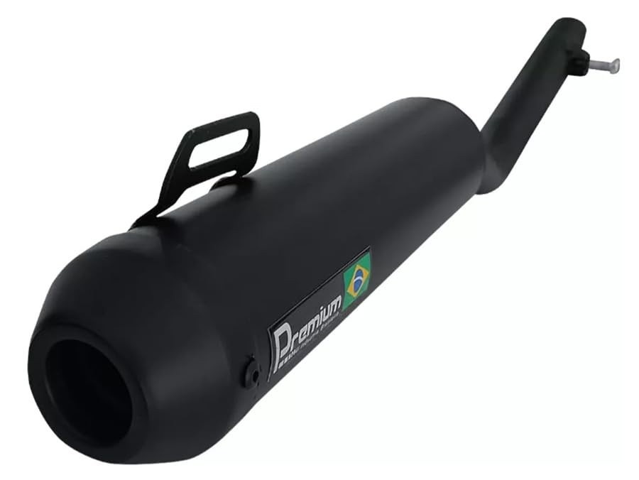 Ponteira de Escapamento Esportivo Roncado para Honda XR 200 (1993-2002) - Preto