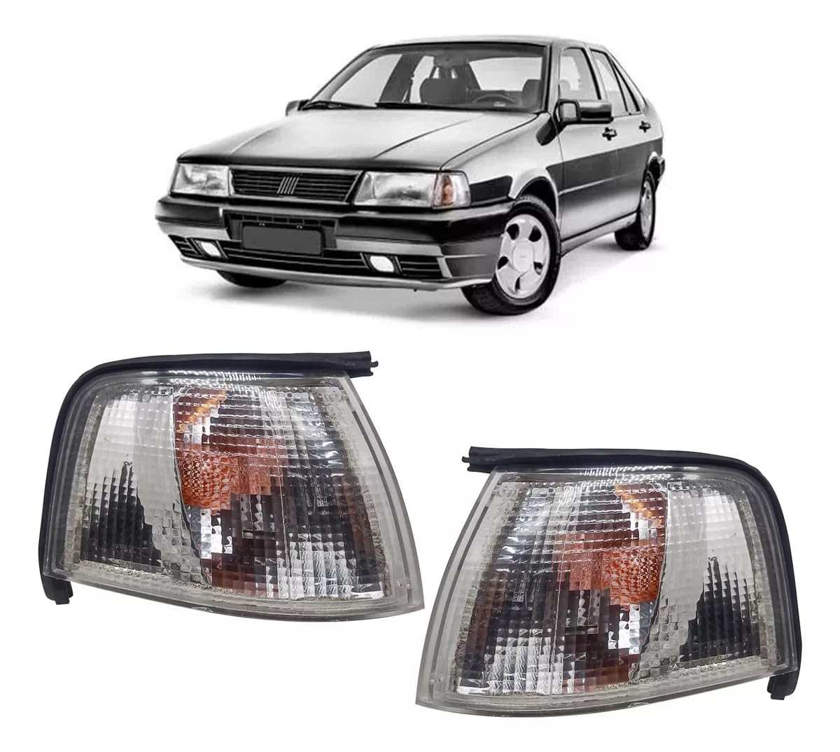 Par Pisca Dianteiro Fiat Tempra 1996-1999 Lanterna Original