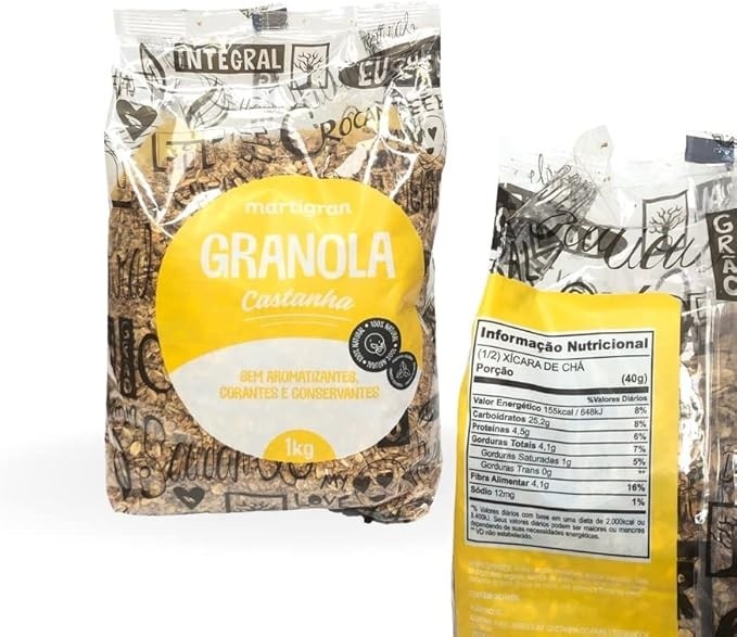 Granola 1kg Martigran (Castanhas)