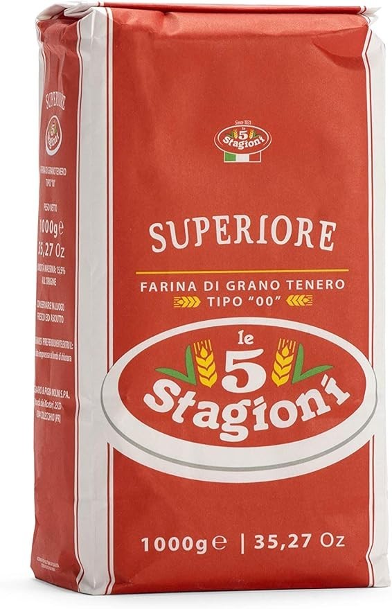 Farinha De Trigo Italiana 00 Le 5 Stagioni Superiore 1kg