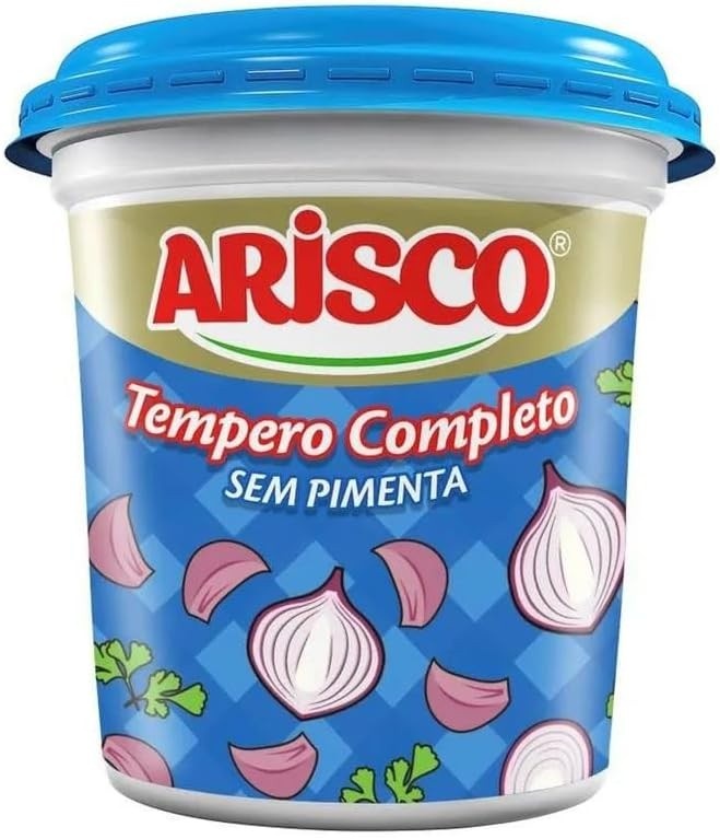 Tempero Completo Sem Pimenta Arisco 1kg