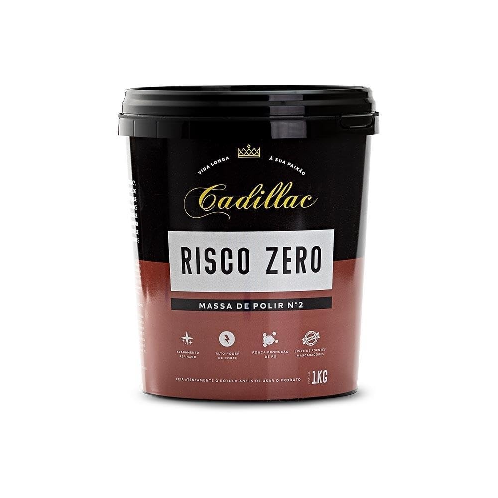 Massa de Polir Risco Zero 1kg: Acabamento Impecável e Brilho Profissional