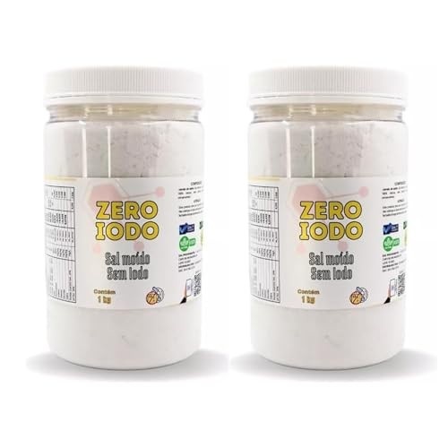 Sal Marinho Integral Culinário Pote 1kg Kit C/2