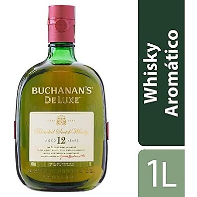 Buchanans 12 Anos: Whisky Premium 1L