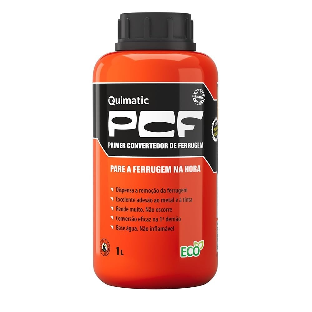 Fundo Convertedor de Ferrugem Quimatic Tapmatic 1L: Proteção e Acabamento Perfeito