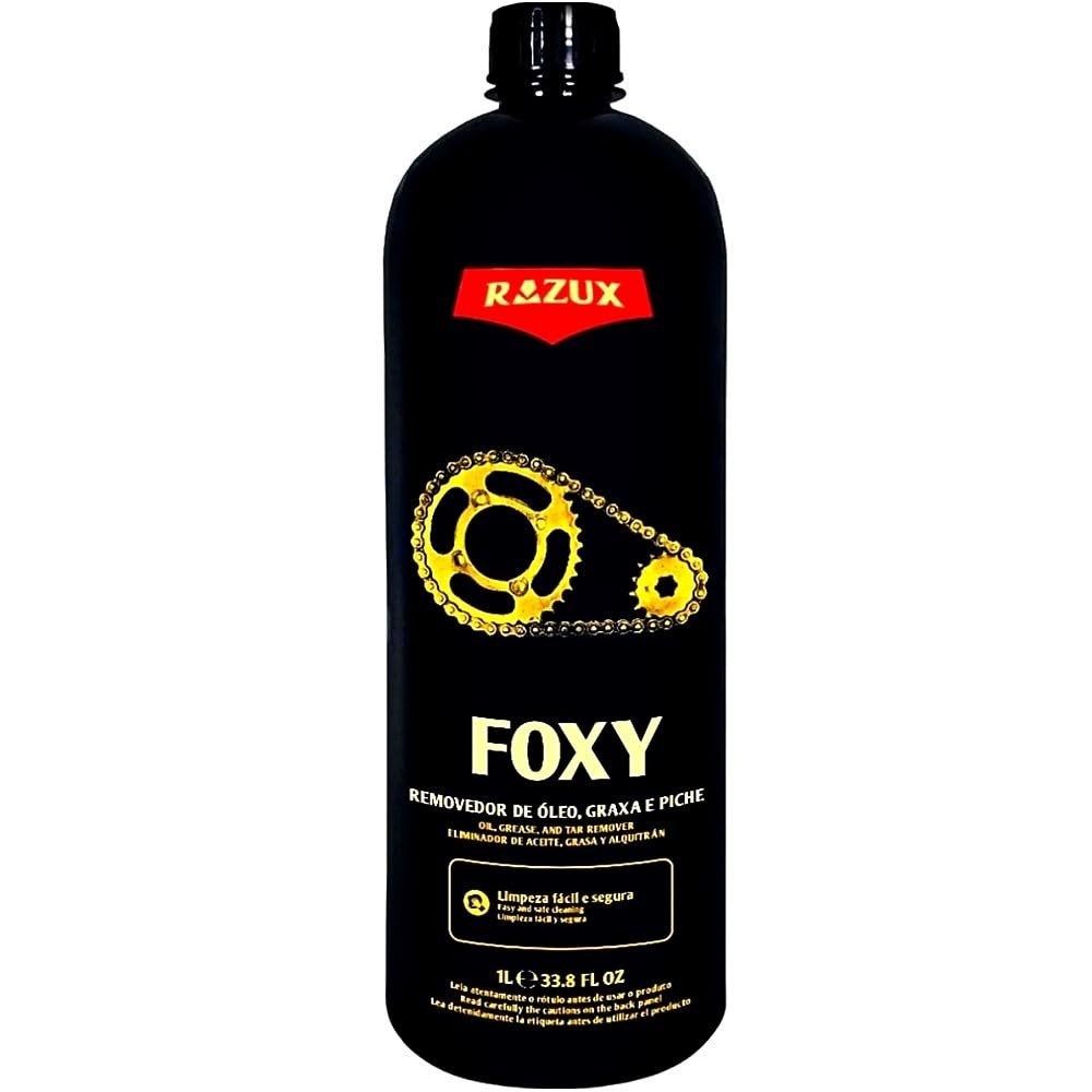 Foxy Vonixx Razux Limpa Corrente 1L: Desengordurante Potente para Sua Moto!