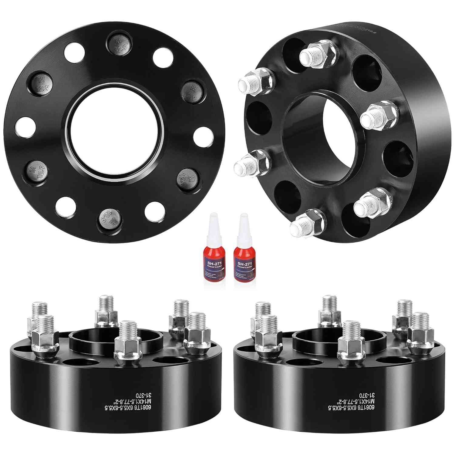 Espaçadores de Roda 2" 6x5.5 para Ram 1500 (2019-2024) - Hubcentric 77.8mm