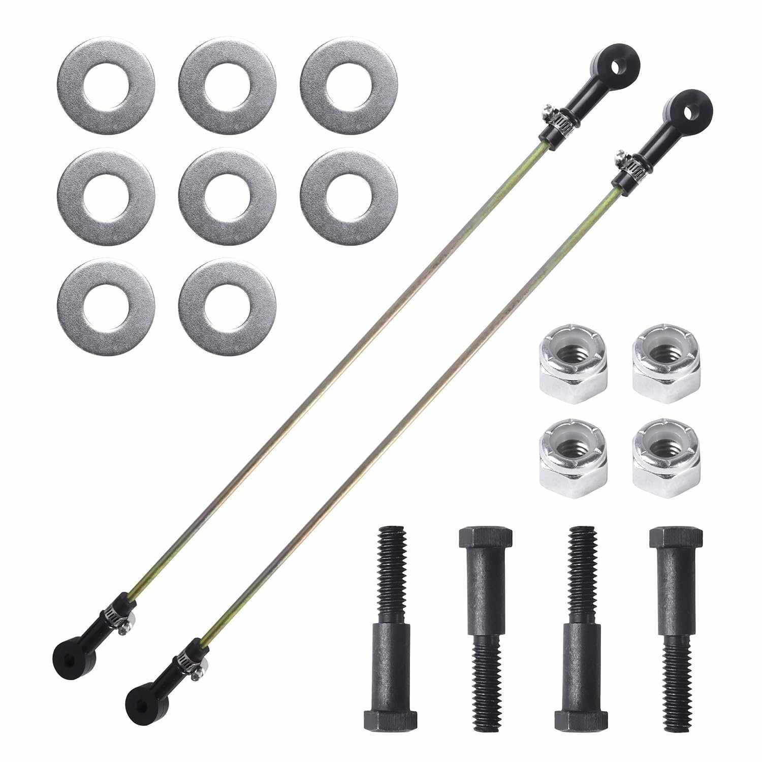 Kit 2 Válvulas Controle Altura Caminhão Ajustável 34-49cm - Compatível Haldex, Meritor
