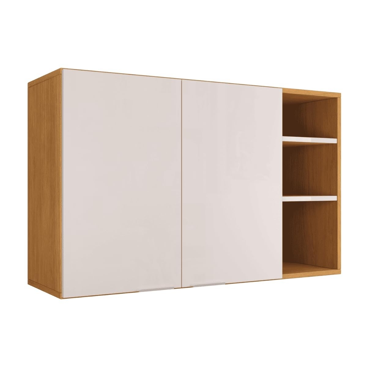 Armário Suspenso de Parede 2 Portas - Ópera | Design Moderno para Cozinha, Lavanderia e Quarto