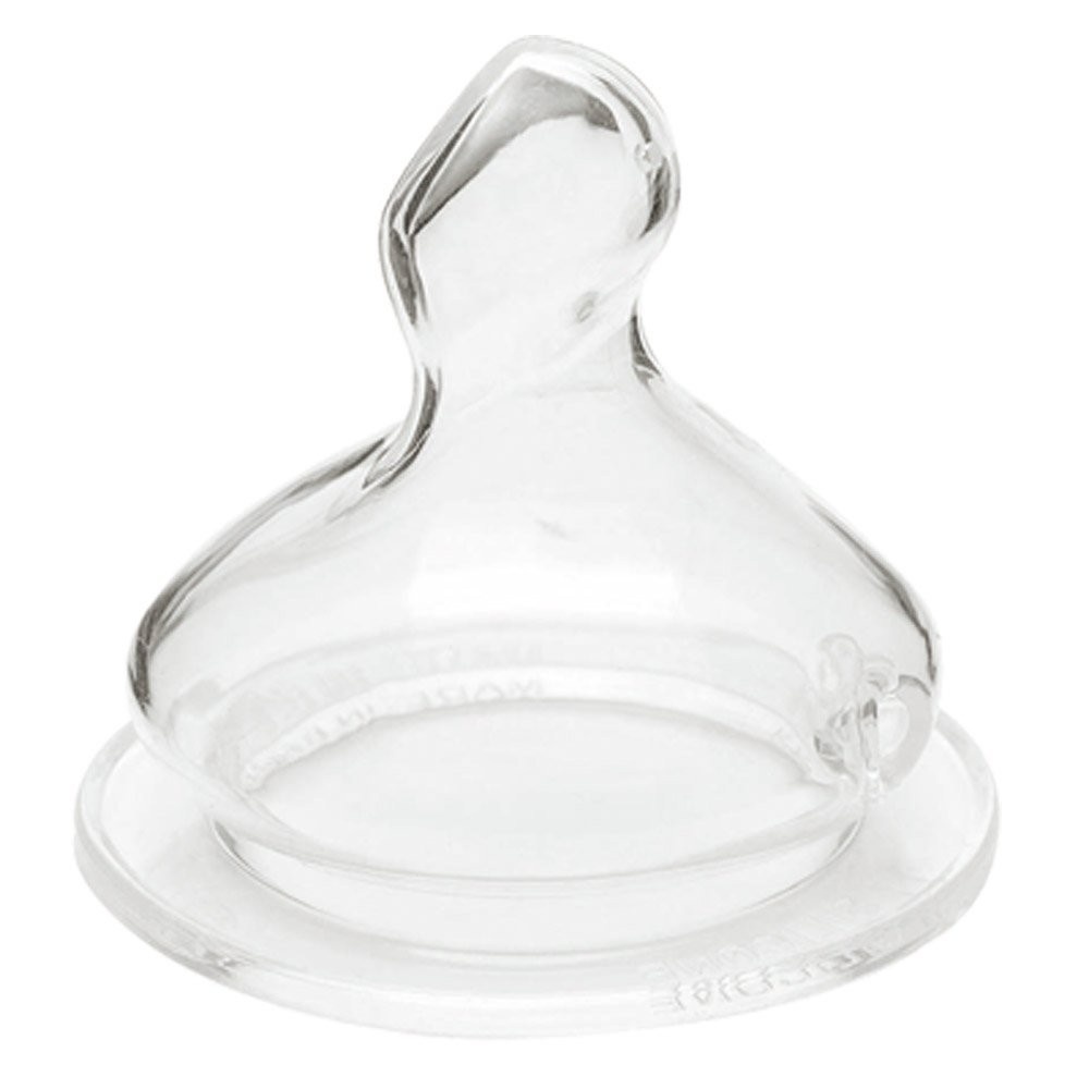 Mamadeira Kuka Número 2 com Bico Médio para Líquidos Pouco Consistentes - Silicone Seguro e Livre de BPA