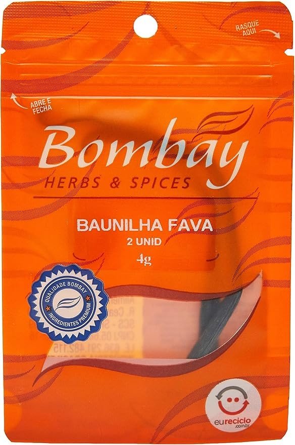 Baunilha Fava Bombay 2 Unidades