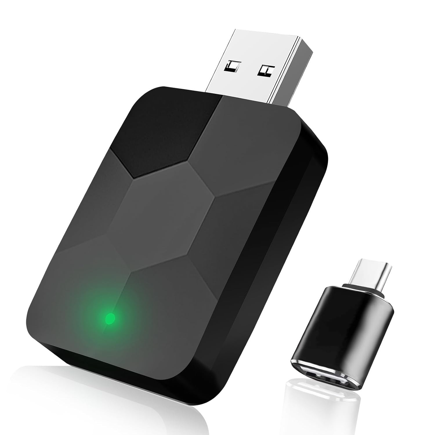 Adaptador CarPlay Sem Fio 2 em 1: Liberdade e Conexão Automática Rápida para Seu Carro