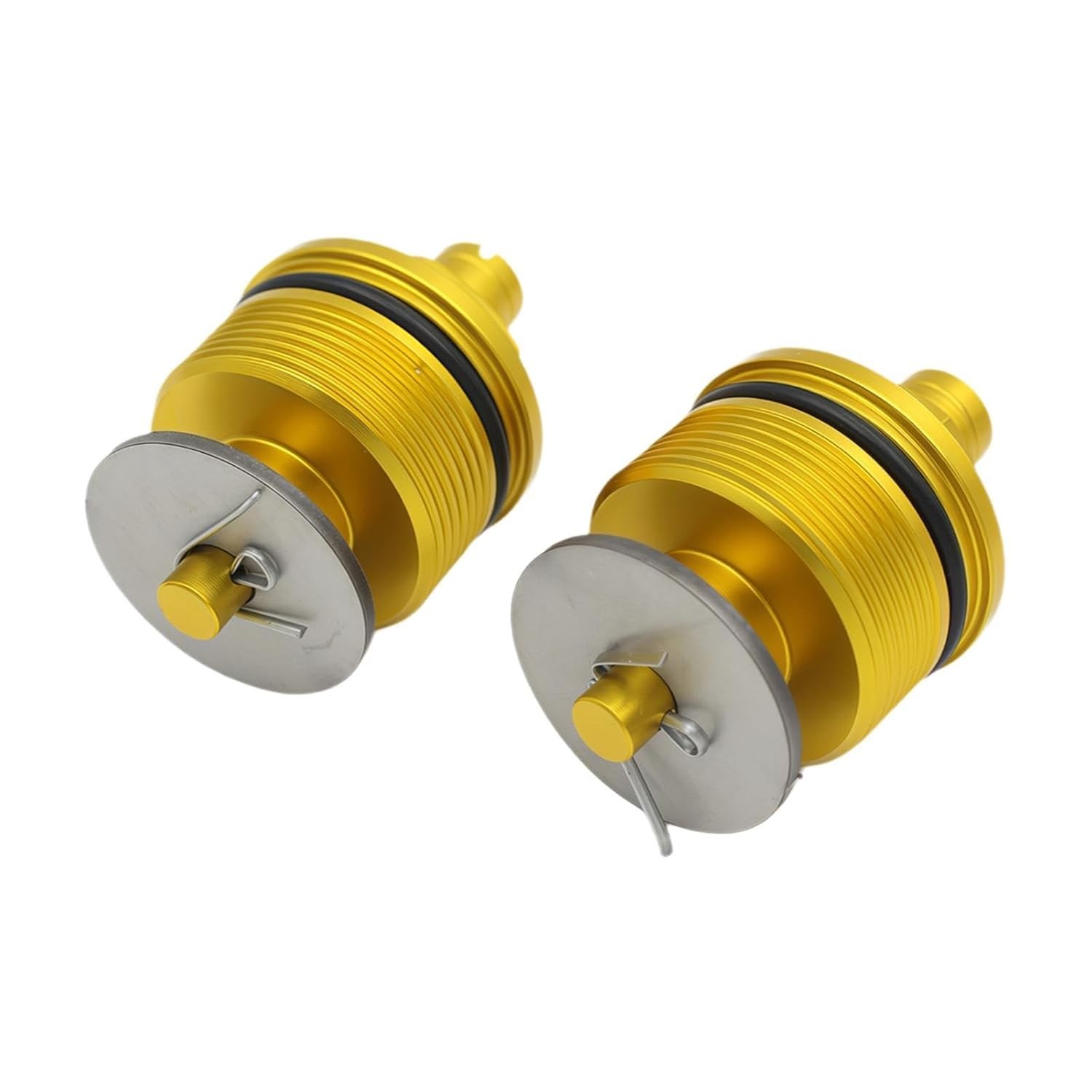 Kit 2 Parafusos Amortecedor Dianteiro Moto CBR250 - Dourado Premium
