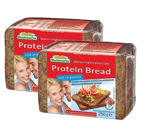 Pão De Proteína Importado Alemão Mestemacher 250g ( 2 X 250g )