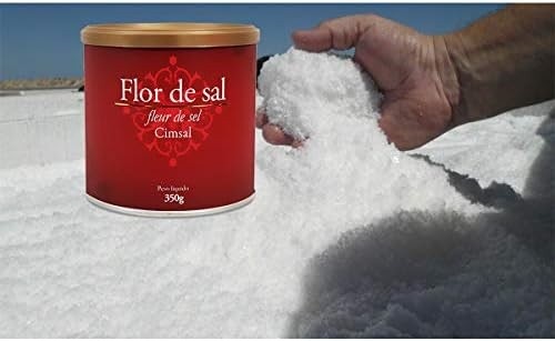 Kit 2 Flor de Sal Cimsal 350g (Sal Marinho)