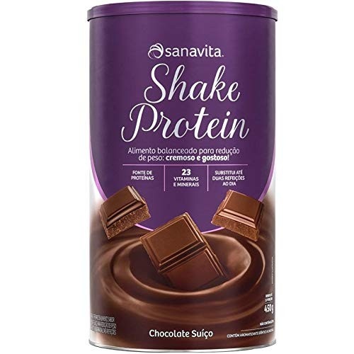 Kit 2 Shake Subs. Refeição Sanavita chocolate suiço 450g