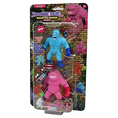 2 Mini Bonecos Elásticos Tonk e Burt – Diversão que Estica!