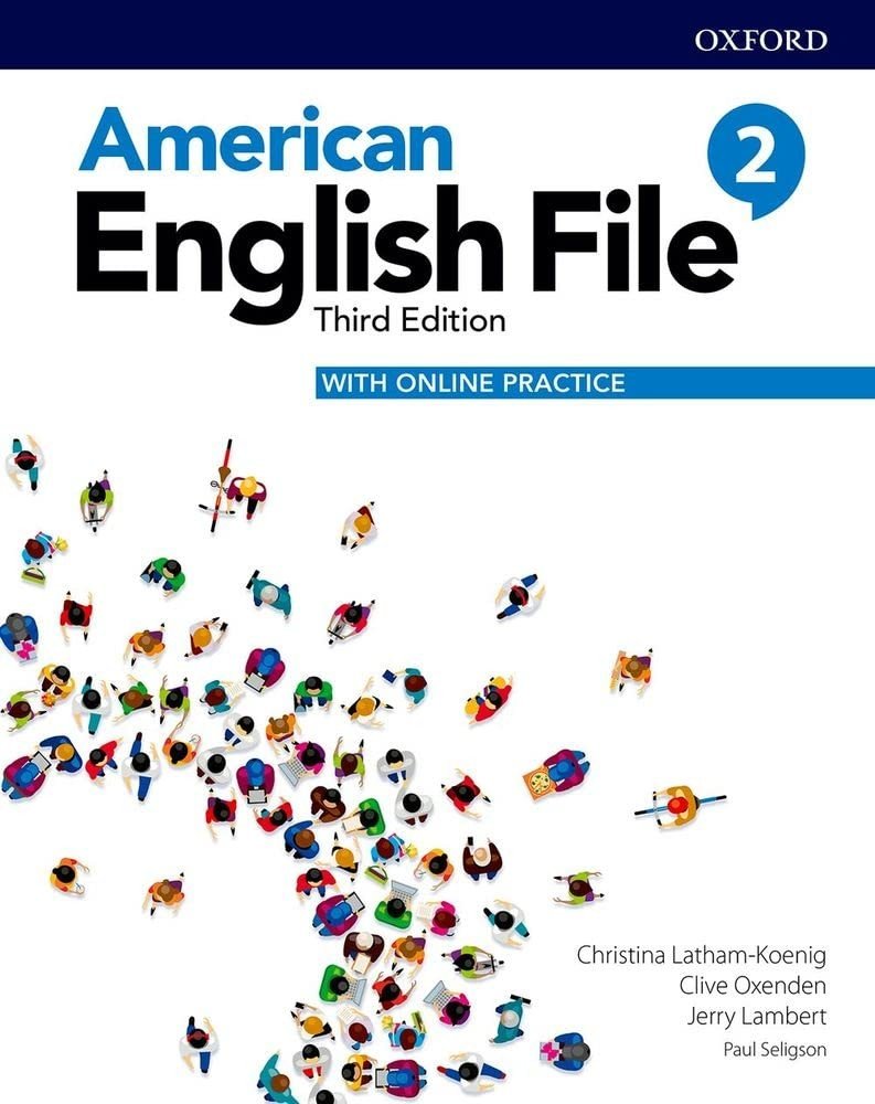 American English File 2 - Student Book 3ª Edição com Prática Online